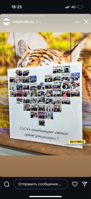 Фотомозайка фотопортрет