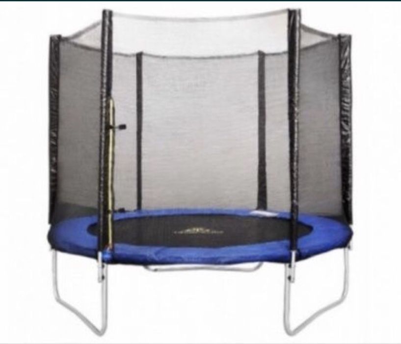 Батут с ограждениями 100кг