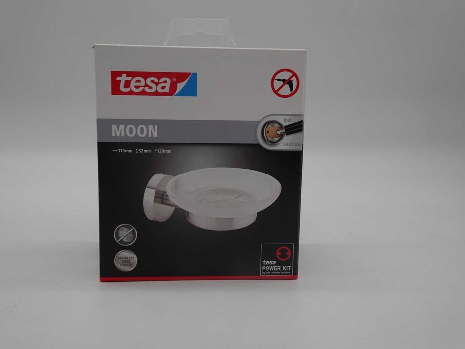 Săpunieră tesa Moon Alb