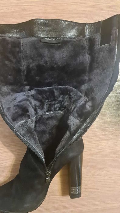 замшевые сапоги,Италия,