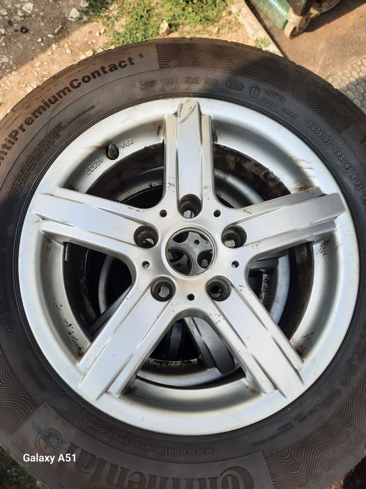 Ляти джанти с гуми 15цола, 5×114.3