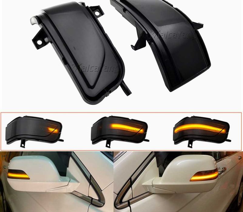 Динамични бягащи мигачи за огледалата заnХонда Honda Crosstour CR-V