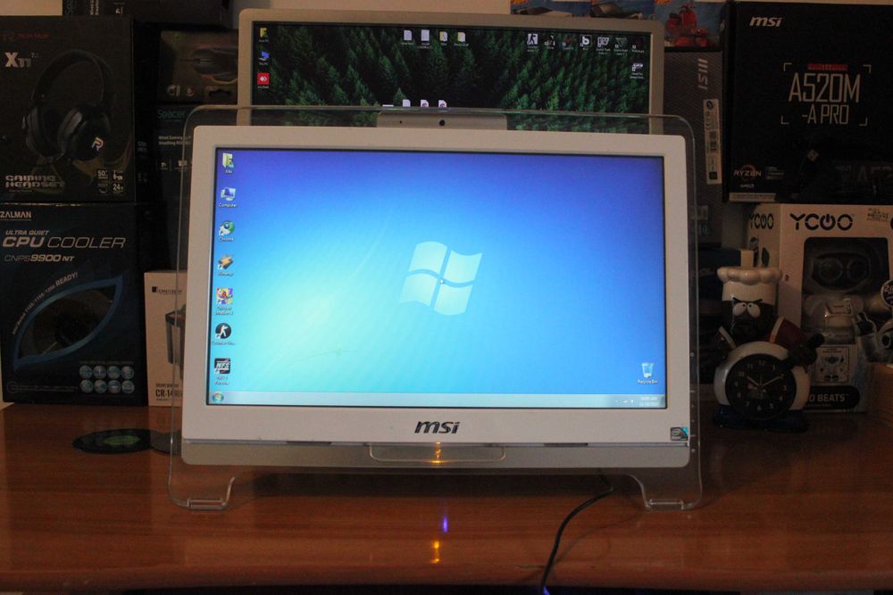 All-in-One Msi Quad-Core/4GB/128SSD/WIN7