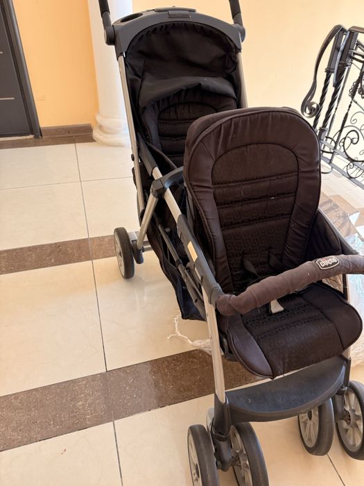 Коляска двухместная детская