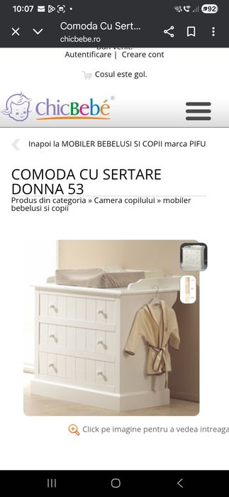 Mobila camera copii