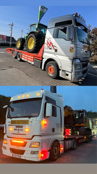 Transport utilaje/auto/camioane