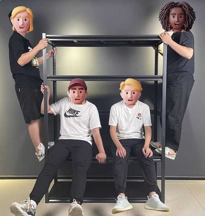 Стеллаж металлический | Нагрузка до 300 кг | Для дома и склада