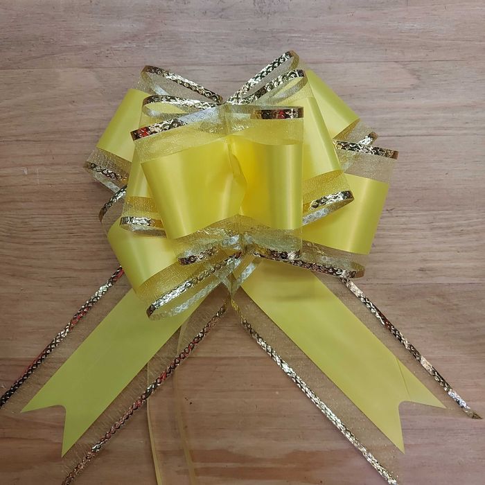 Упаковочный Бант-бабочка для подарка. Подарочный бантик самосборный.