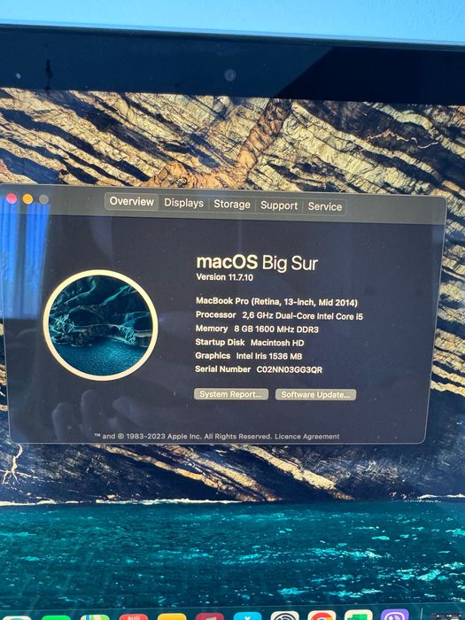 MacBook Pro 13” (2014) – Отлично състояние