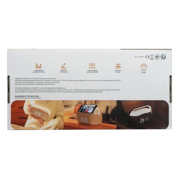 Bluetooth speaker MoLu Limassol, 2.000 mAh