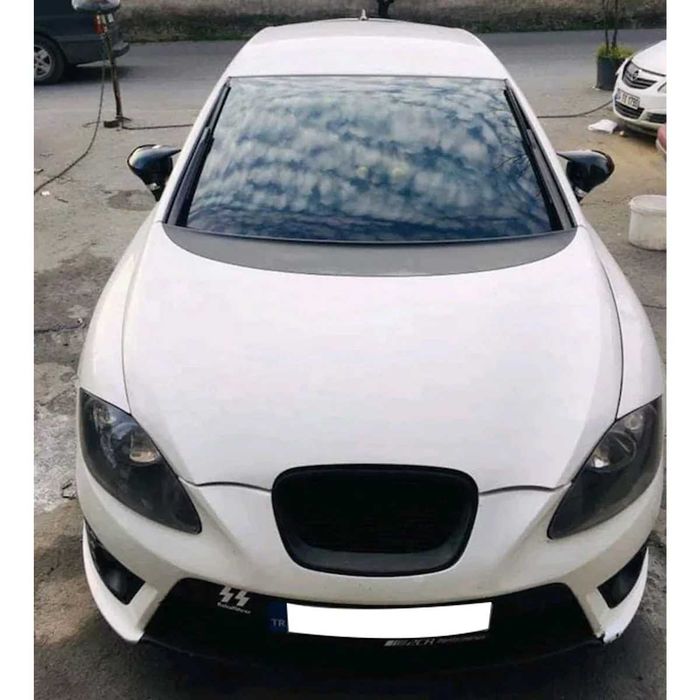 Capace Oglinzi Batman Seat Leon 2 Facelift MK2 2009-2012, Negru Lucios