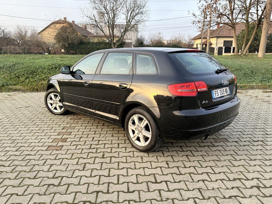 Audi•A3•Sporback•1.6 Tdi•105cp•2010 Euro5•Clima•incalzire scaune•pilot