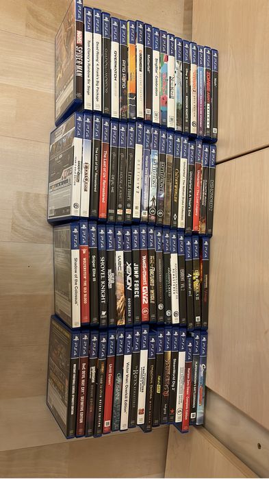 Lot 90 jocuri PS4 (conditie excelenta, de colectie)