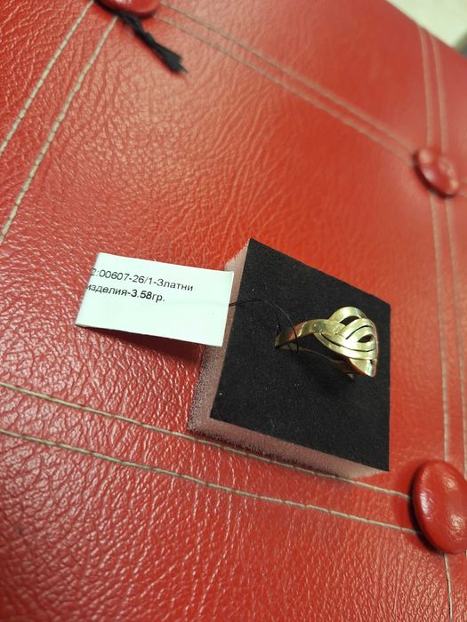 Златен пръстен 3.58гр.14к