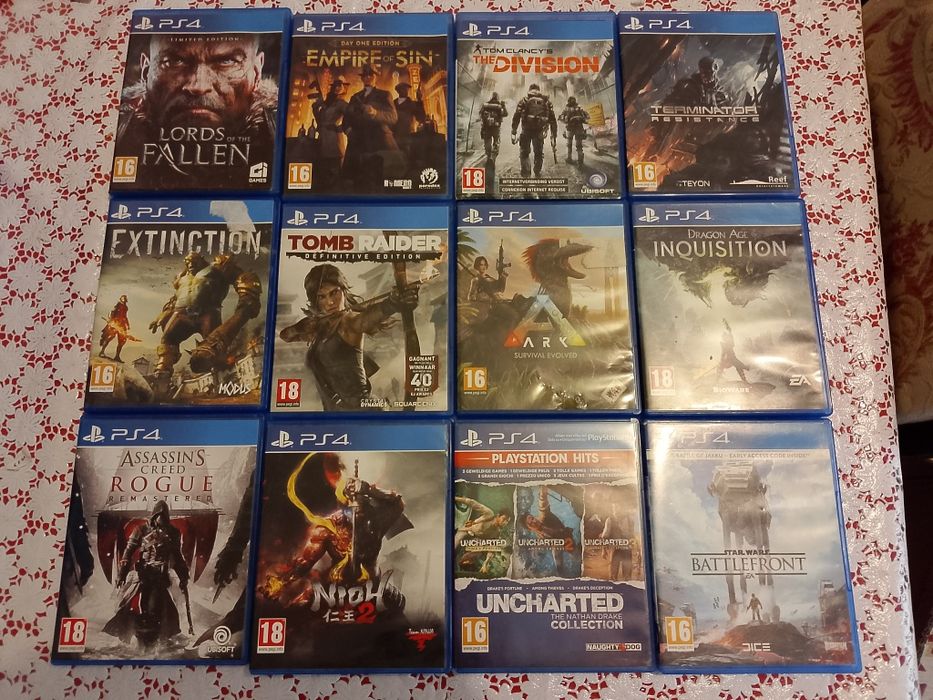 Jocuri PS4 diferite