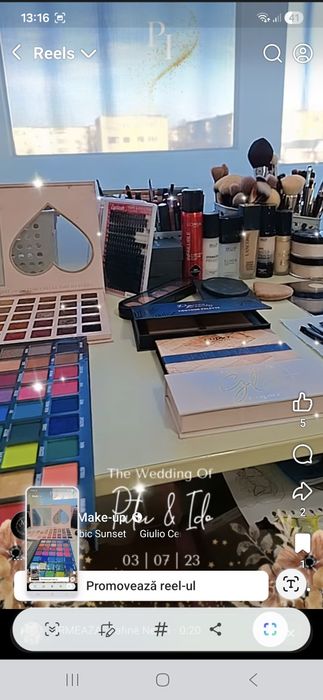 Machiaj natural ,simplu si fresh-70 lei