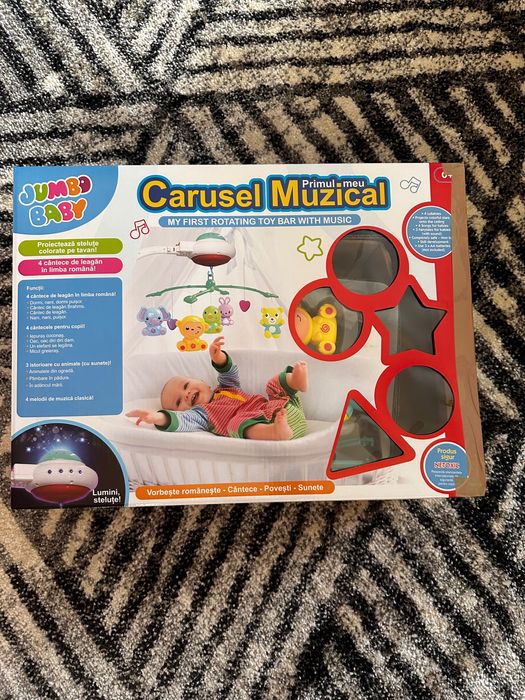 Carusel muzical bebelusi