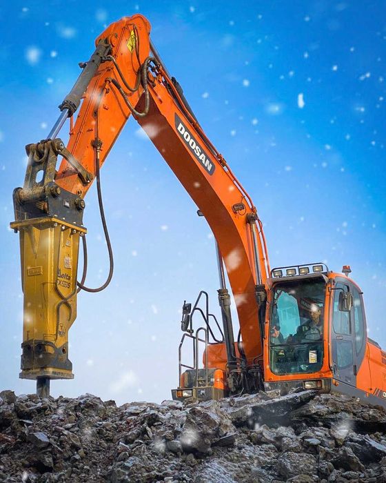 Гидромолот для Экскаватора Doosan