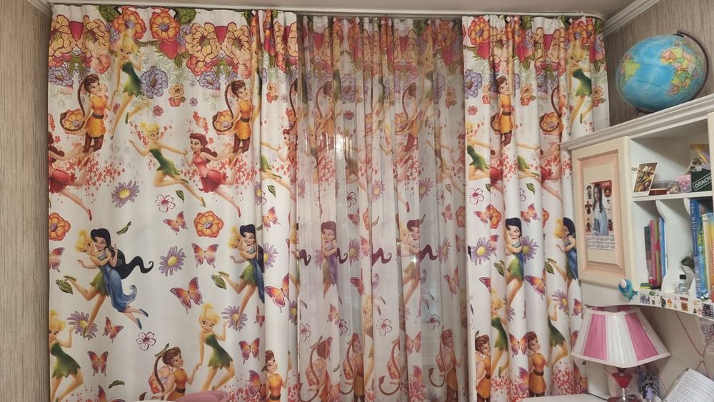 Шторы и тюль в детскую