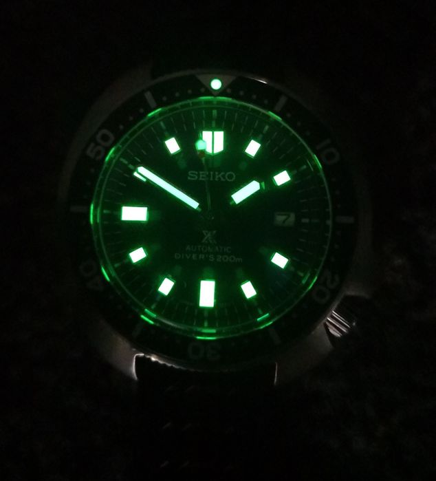 Ceas automatic Seiko Mod Captain Willard Prospex curea cauciuc