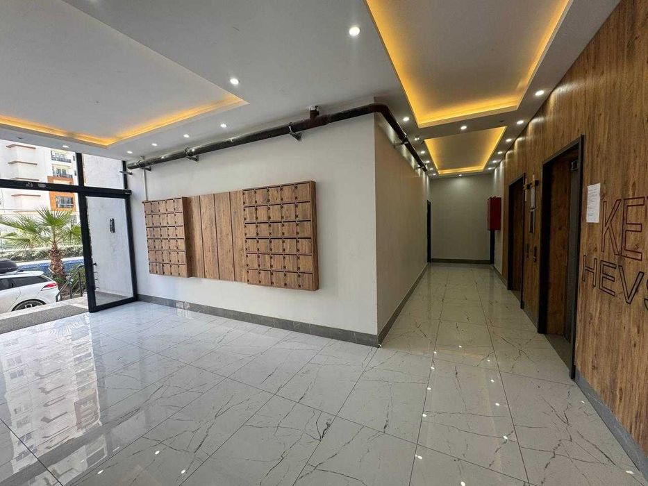 • Готов за нанасяне апартамент 1+1 • Паркинг • Басейн • Мерсин, Турция