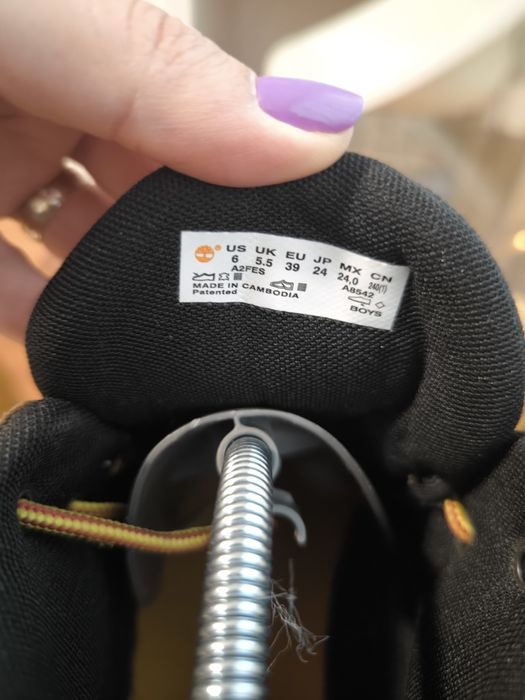 Ghete Timberland piele nubuc 39