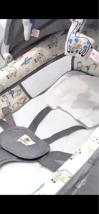 Шезлонг качеля. С рождения до 3х лет.