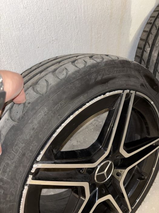 Джанти с гуми за Мерцедес 5x112 18-ки Спорт пакет