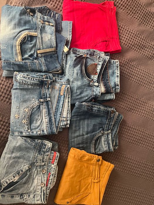 Дамски дънки ХЛ ,Л размер