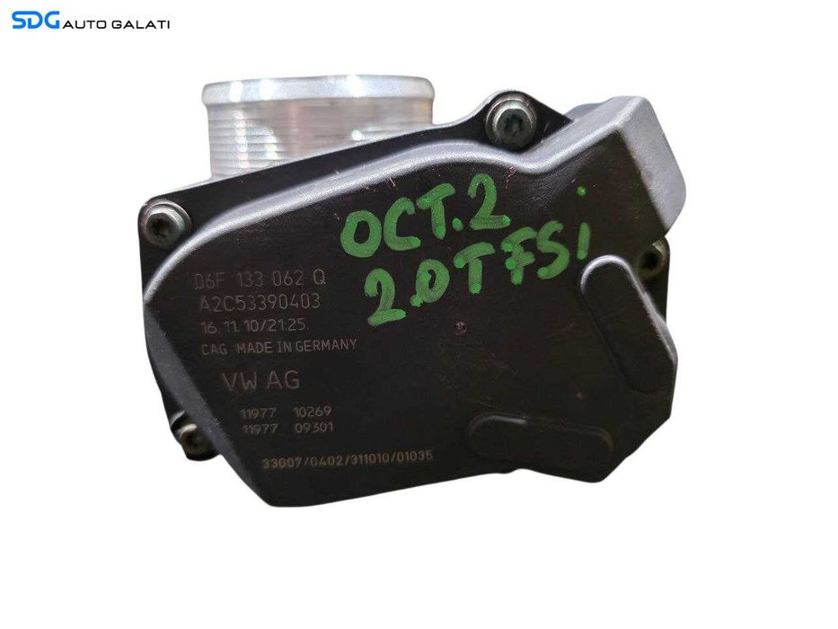 Clapeta Acceleratie Audi A1 8X 2.0 TFSI 2010 - 2018 Cod 06F133062Q A2C53390403 [N4035]