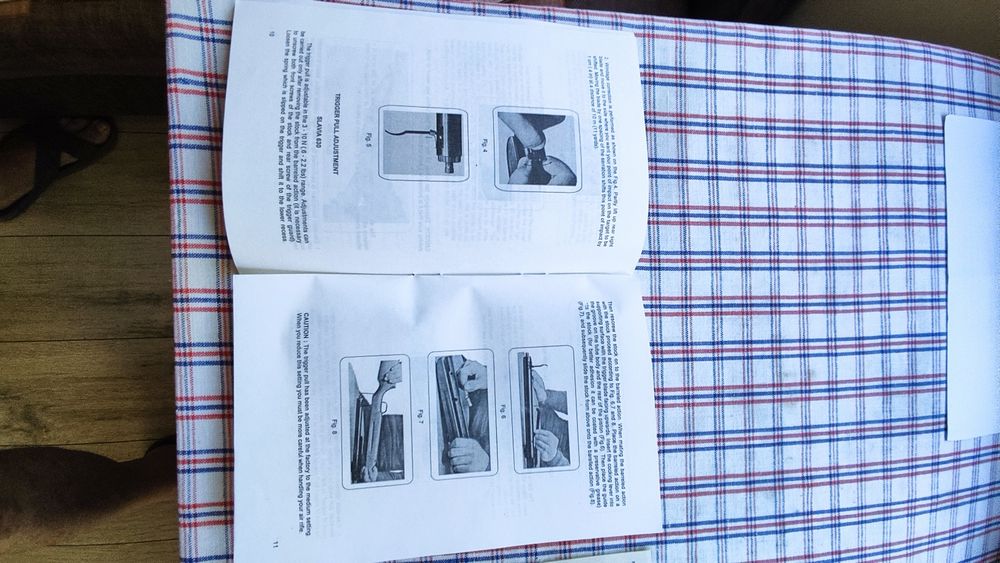 Оръжейни  ръководство за употреба и поддръжка за чехословашките въздушни пушки Slavia 630