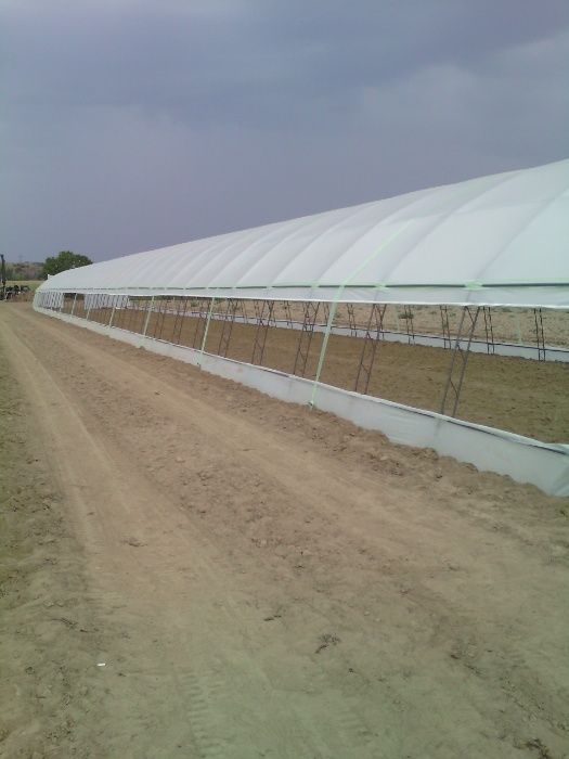 ОРАНЖЕРИИ- Българско производство- 8м Ширина//полиетиленова оранжерия