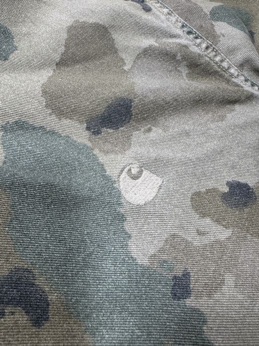 carhartt hooded carson pulover jacket camo camuflaj