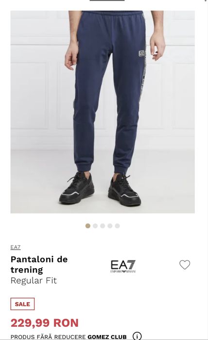 Pantaloni de trening Regular Fit EA7 Emporio Armani
