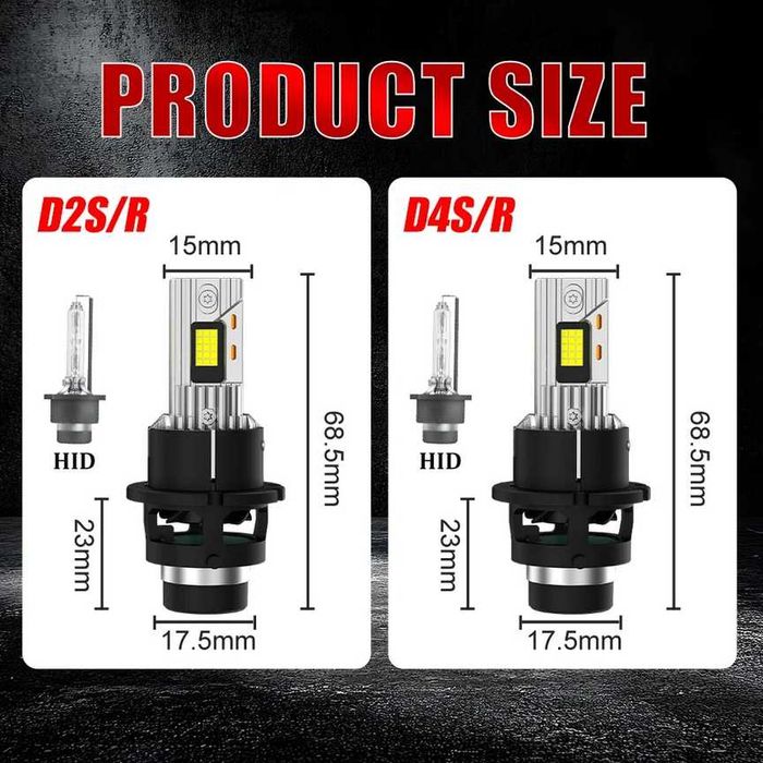 Висок клас LED крушки D2S
