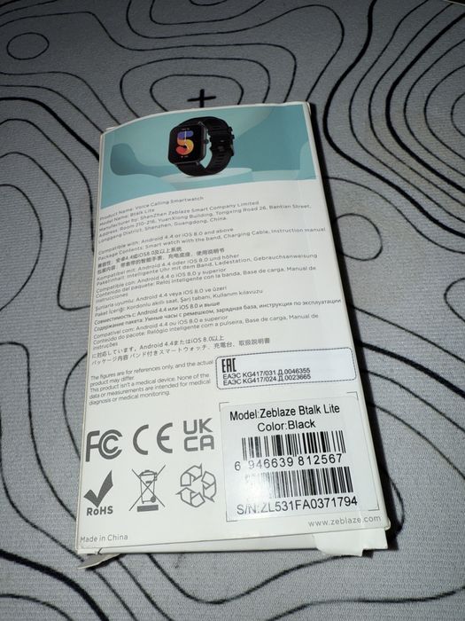 часы zeblaze btalk lite