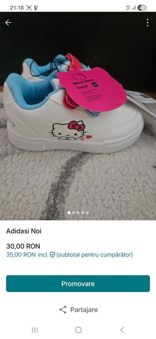 Adidasi noi hello
