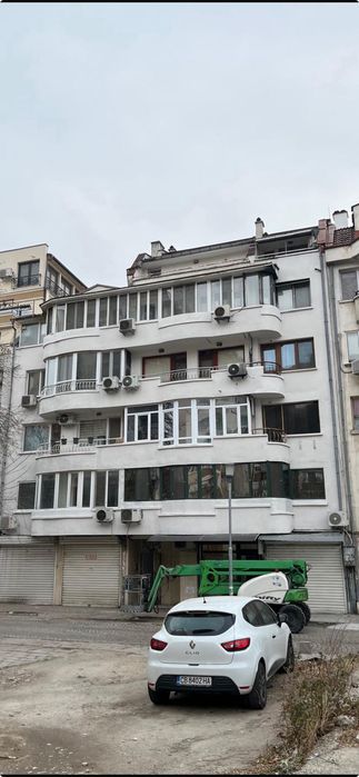 Боядисване на фасади с вишка