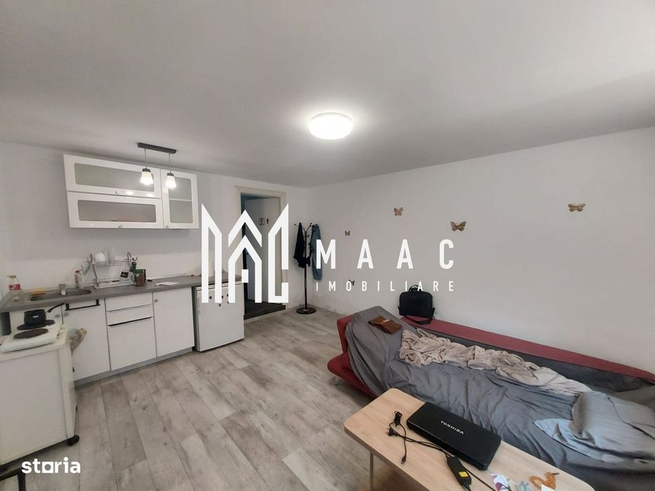 Apartament 1 cameră | Sub Arini, Sibiu | 26 mp, curte,