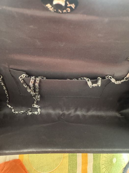 Атласный клатч женский