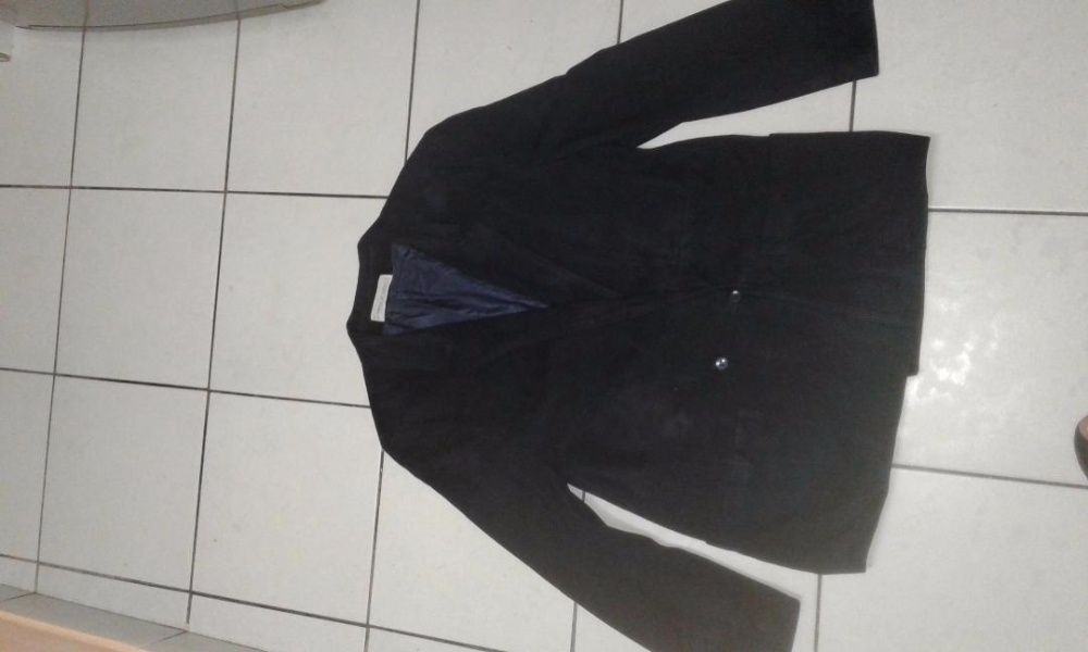 Sacou barbati din piele intoarsa