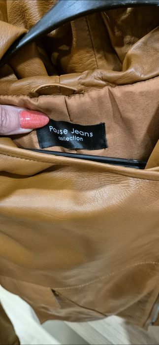 Яке естествена кожа Pause jeans