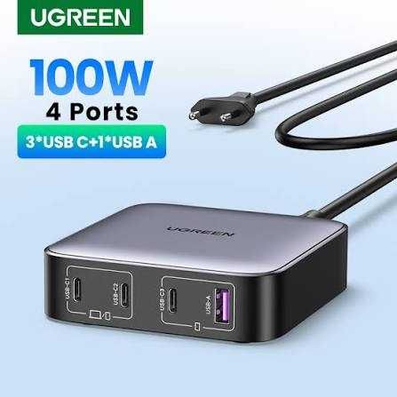 Ugreen Nexode 100W GaN Desktop Ultra-fast Charger. Есть доставка
