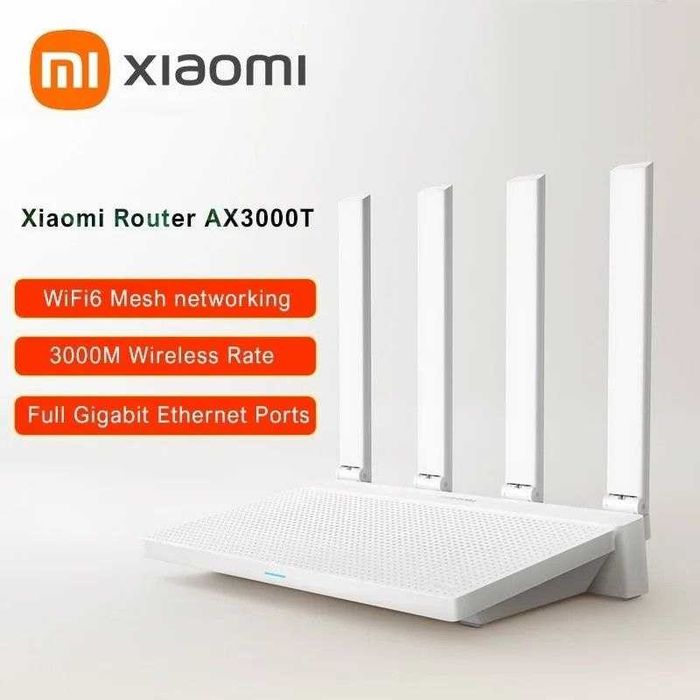 Xiaomi AX3000T — современный Wi-Fi 6 роутер для дома