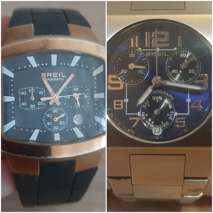 Ceas Breil Chronograph Original – Oțel Inoxidabil / Ceas Breil Milano Chronograph - Rose Gold, Cod BW0184