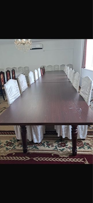 Стол и стулья 40шт