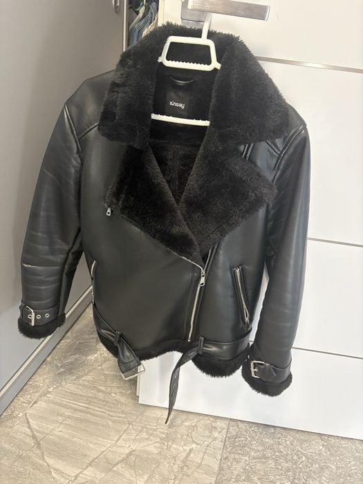 Jacheta piele neagra