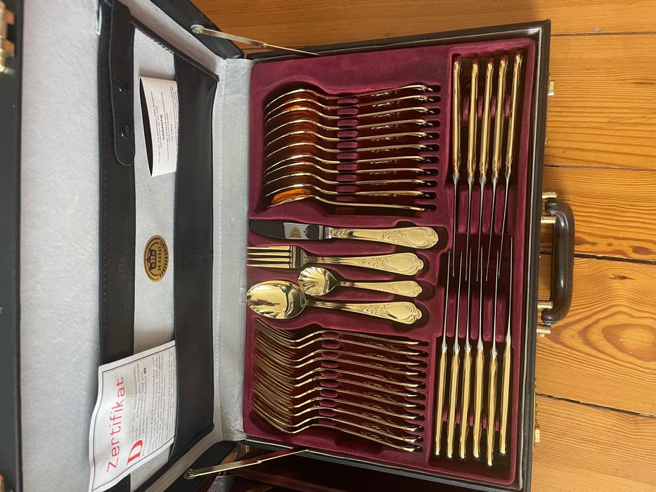 Позлатени прибори Nivela Solingen