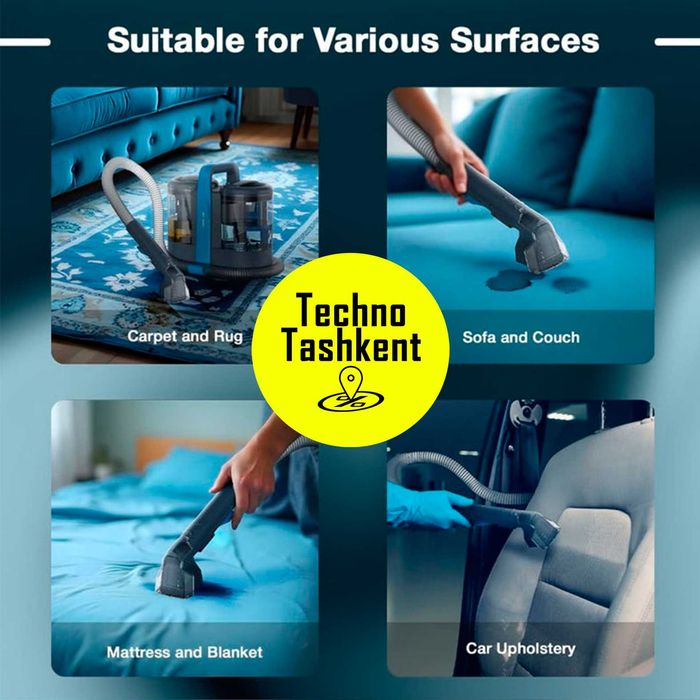 Портативная машина Green Lion для чистки ковров, 600 Вт