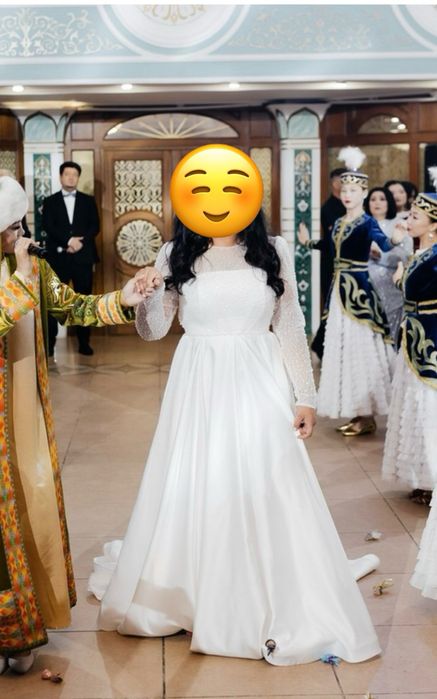 Продам свадебное платье 54 размер